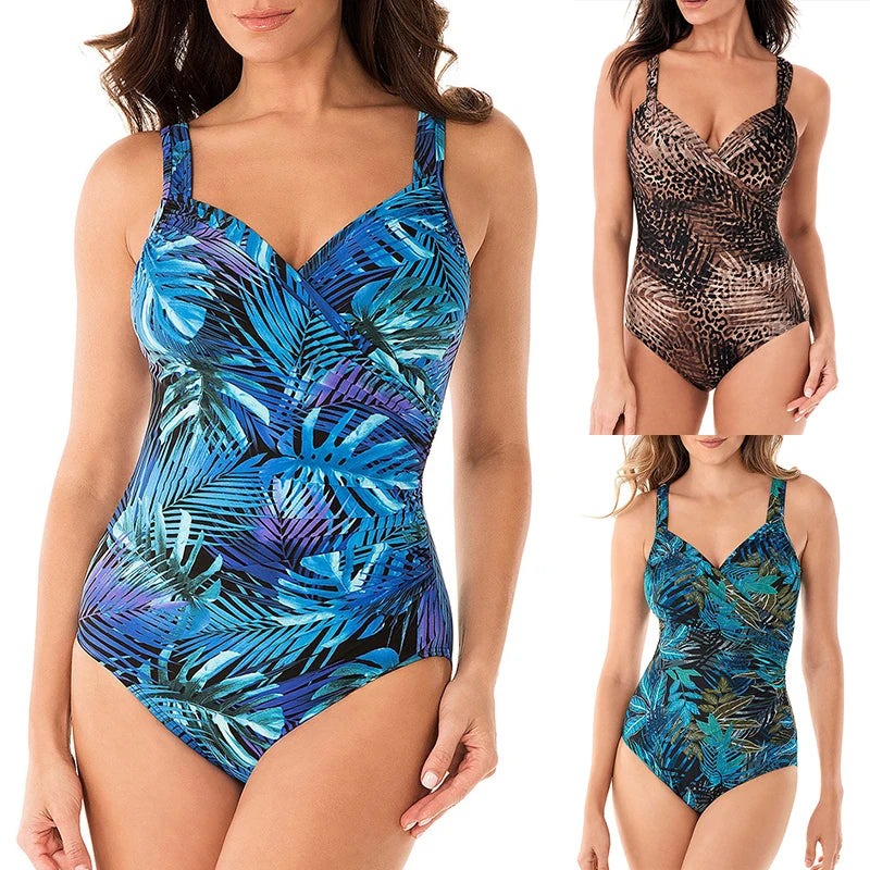 Maillot Une Pièce Grande Taille Gainant 2024 — Ventre Plat Femme