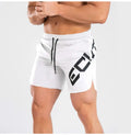 Short Homme Casual – Imprimé Lettre, Séchage Rapide