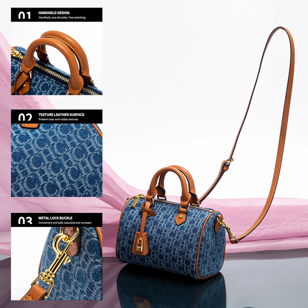 Sac Bandoulière Cowboy Pillow Bag 2025 — Sac à Main Femme Casual & Soirée