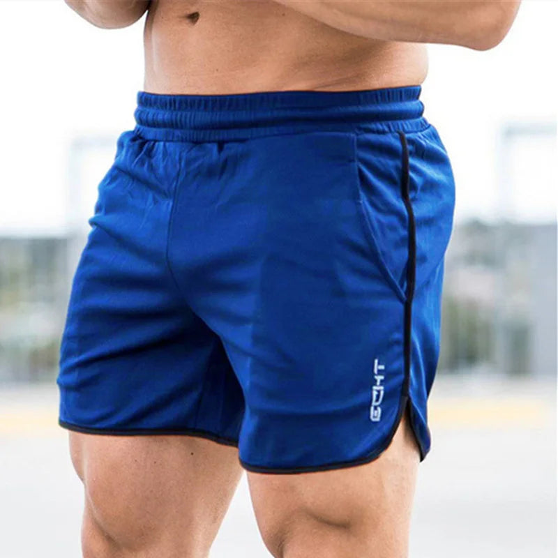 Short de Fitness Homme — Mesh Respirant Séchage Rapide