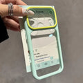 Coque Transparente Candy Color Contrastes — Ultra-Slim Antichoc iPhone 11 à 17 Pro Max