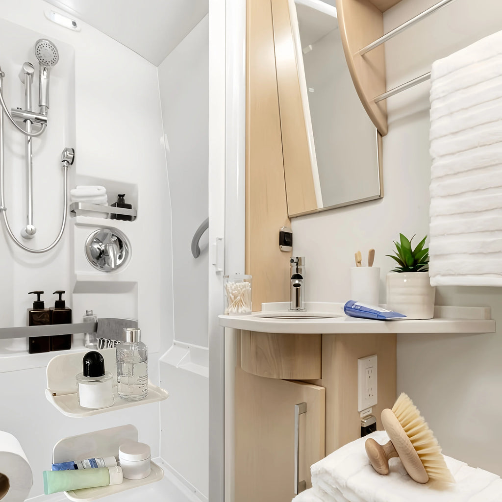 Étagère Murale Pliable — Rangement Gain de Place pour Camping-Car, Caravane & Maison