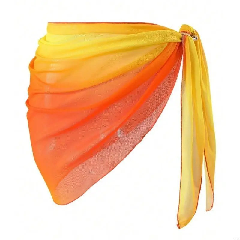 Paréo Court Jupe de Plage Wrap Femme — Cover-Up Maillot de Bain, 6 Coloris