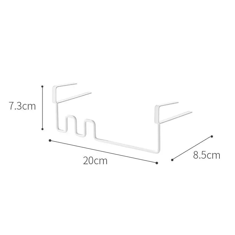 Organiseur Suspendu pour Armoire – Rangement Salle de Bain Sans Perceuse