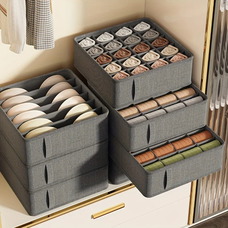 Organiseur de Tiroir – Rangement Sous-Vêtements, Chaussettes & Soutiens-Gorge