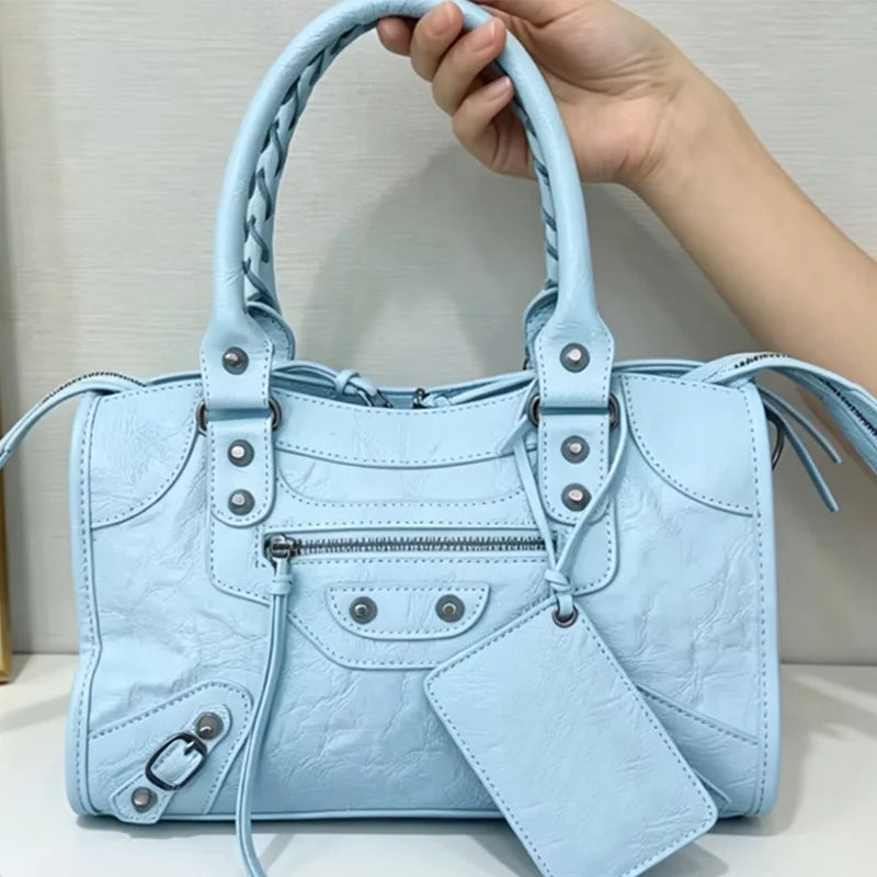 Sac À Main Grande Capacité 2026 — Sac Bandoulière & Hobo Femme Style Moto