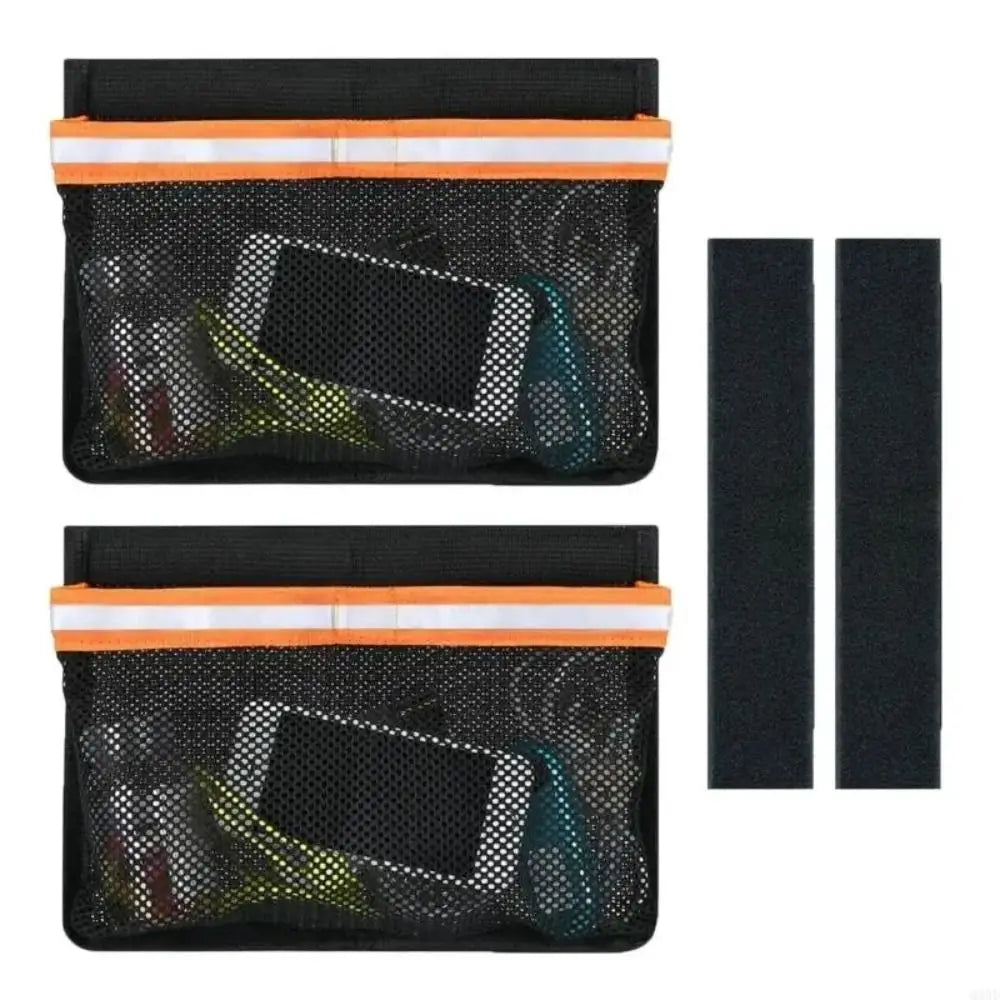 Sac Filet de Rangement pour Bateau — Organiseur Marin avec Bandes Réfléchissantes