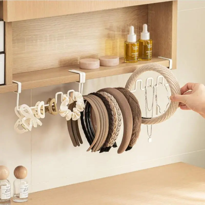 Organiseur Suspendu pour Armoire – Rangement Salle de Bain Sans Perceuse