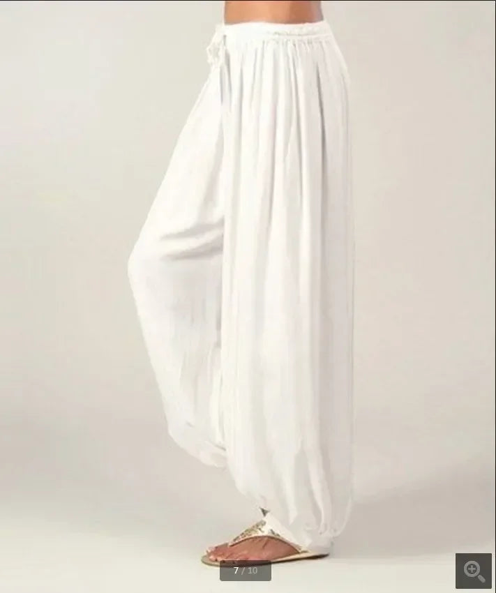Pantalon Large Harem Casual — Jogging Femme Grande Taille 5XL