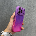 Coque iPhone Effet Laser Dégradé Candy — Antichoc Acrylique Anti-Empreintes iPhone 13 à 17 Pro Max