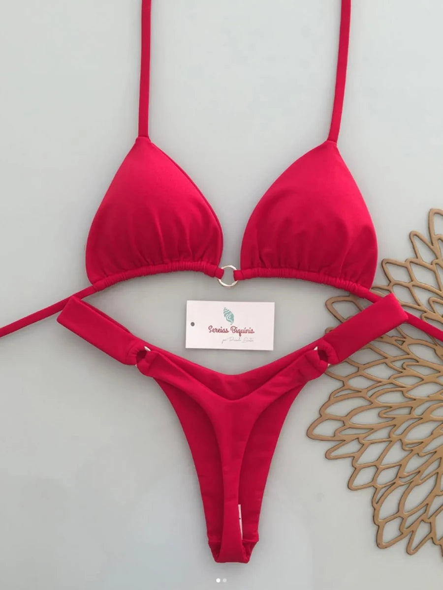 Micro Bikini Halter 2026 — Deux Pièces Femme Sexy