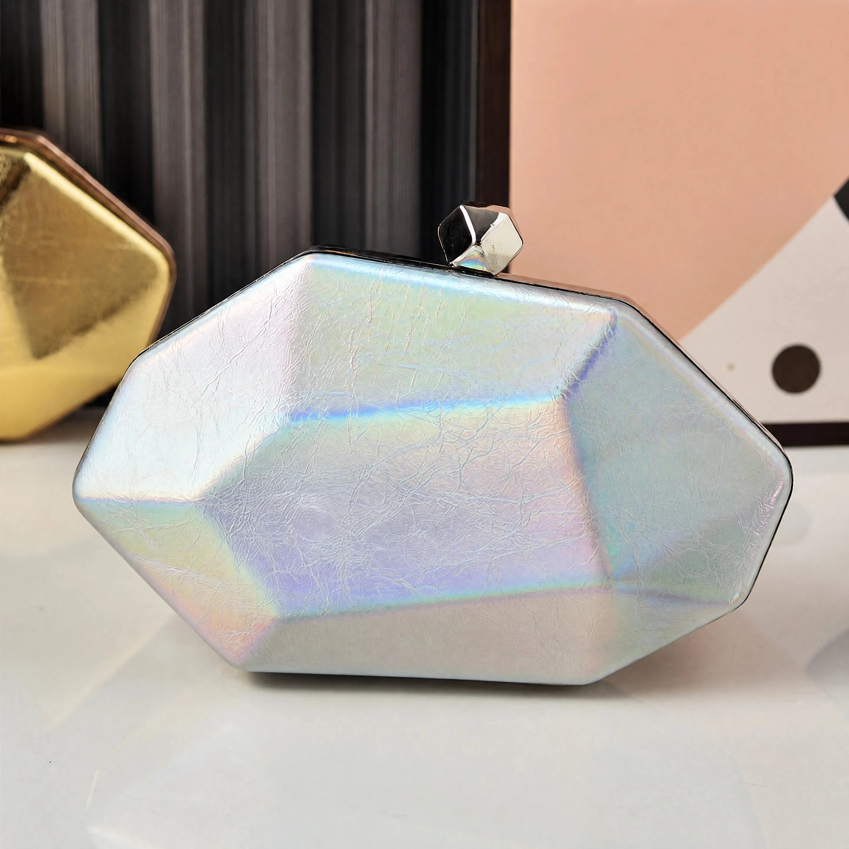 Pochette Hobo Forme Irrégulière — Mini Sac À Main Luxe Été 2026 Femme