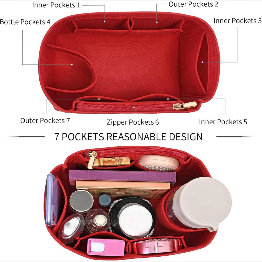 Organisateur de Sac en Feutre — Insert pour Speedy 25/30/35 & Neverfull