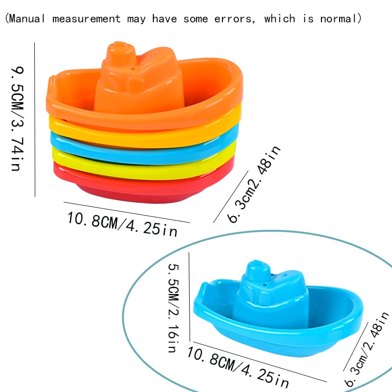 Bateau Flottant Jouet de Bain pour Enfants — Jeux d'Eau Baignoire & Plage