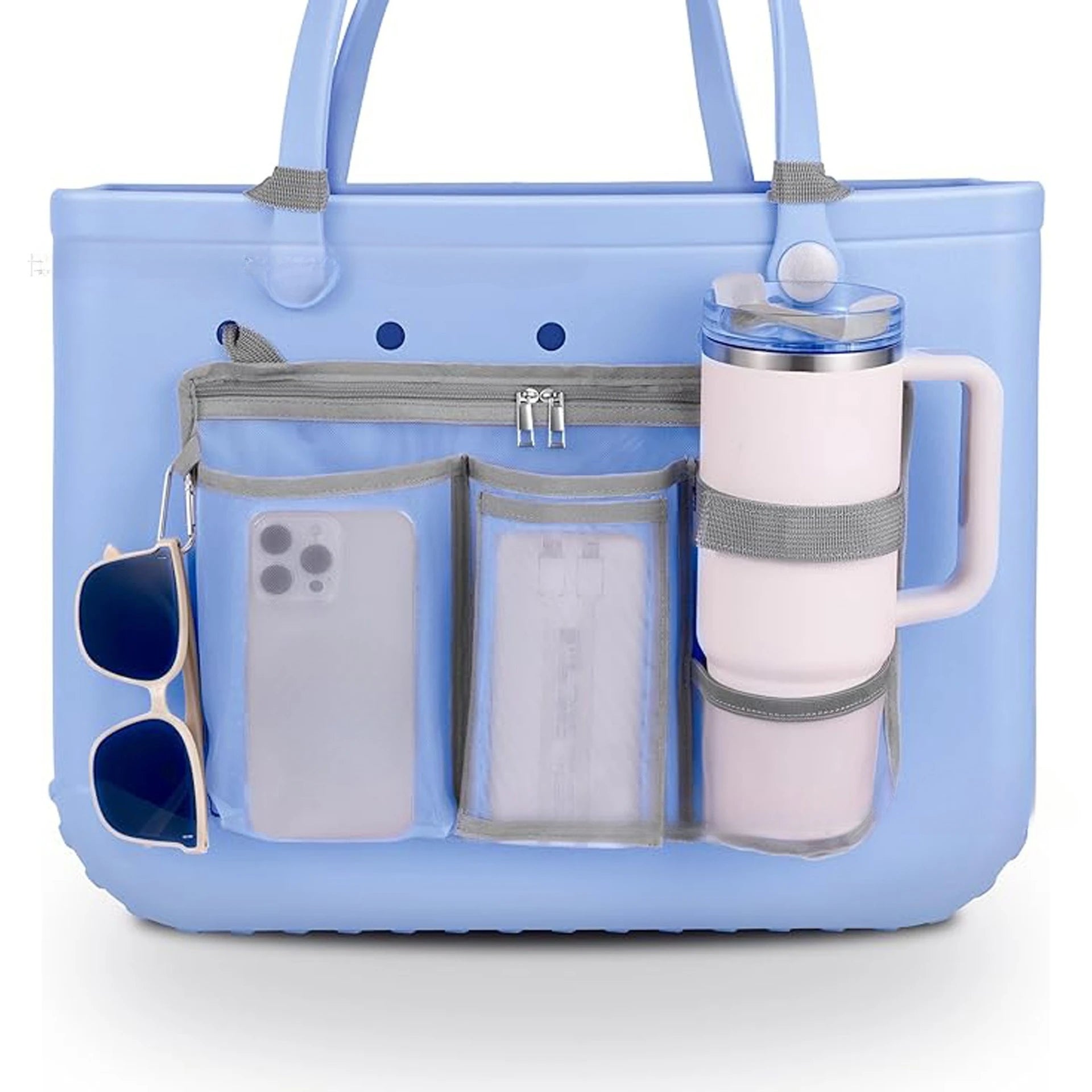 Organiseur Filet Universel pour Grand Sac — Insert de Rangement Plage, Voyage & Sac à Langer