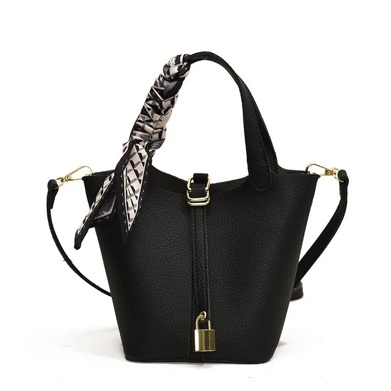 Sac Seau Texturé Litchi — Sac À Main Femme Élégant Style Minimaliste 2026