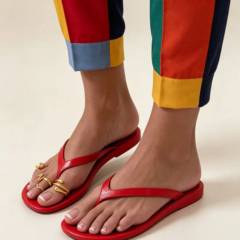 Ensemble de Bagues d'Orteils Ajustables – Bijoux Créatifs Plage & Été