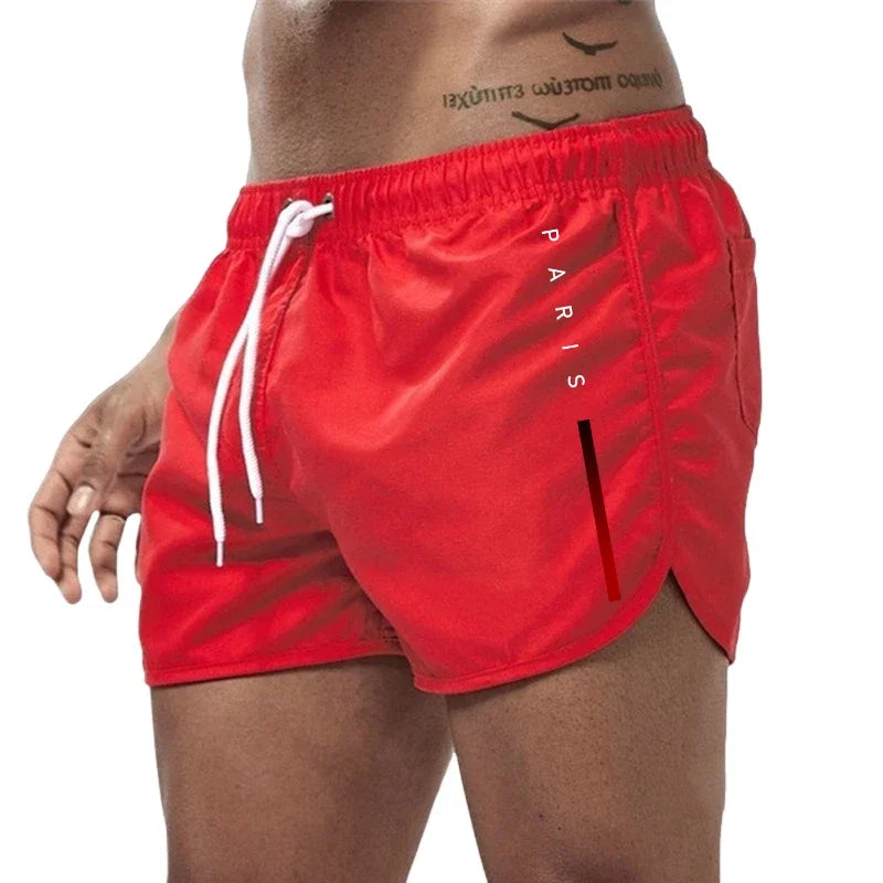 Short de Plage Imprimé Homme – Séchage Rapide, Surf & Natation