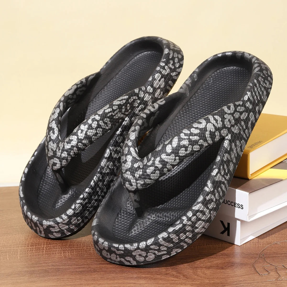 Tongs Homme Légères Semelle Souple – Sandales Extérieur Antidérapantes Été