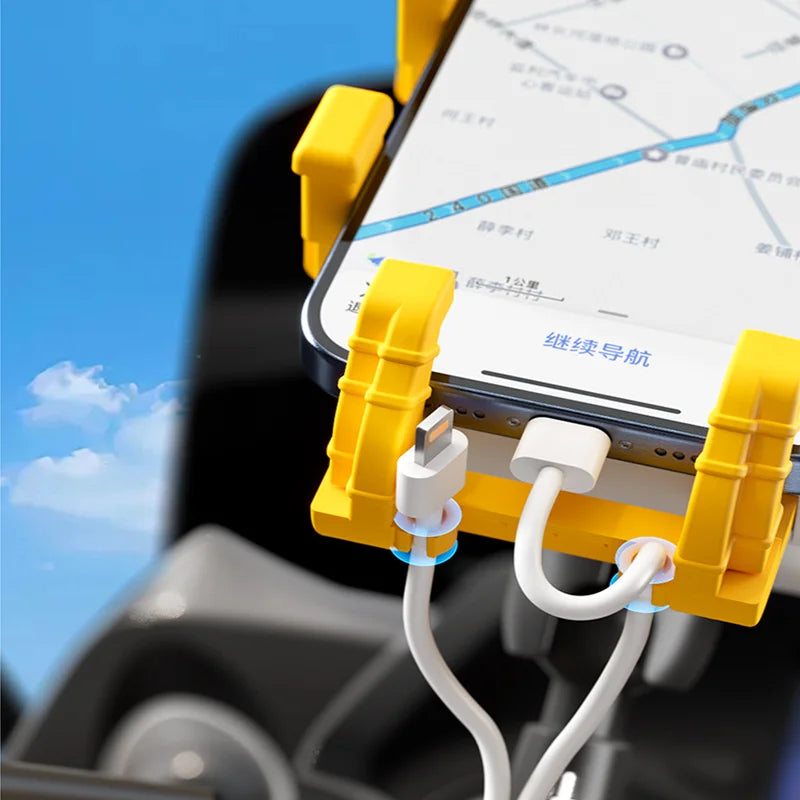 Support Téléphone Moto & Vélo avec Pare-Soleil — Anti-Éblouissement, Anti-Pluie, Antichoc