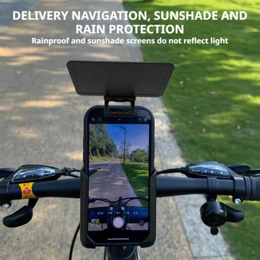 Visière Pare-Soleil Clip pour Smartphone — Anti-Reflets Ajustable
