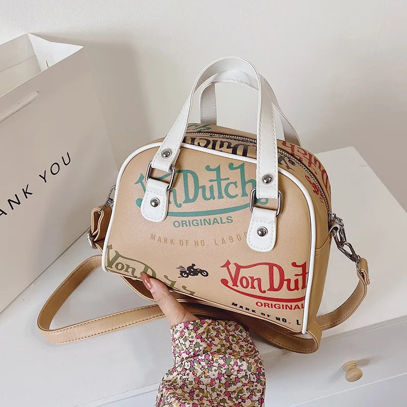 Sac Bandoulière Grande Capacité Rétro Designer — Sac À Main Femme Polyvalent