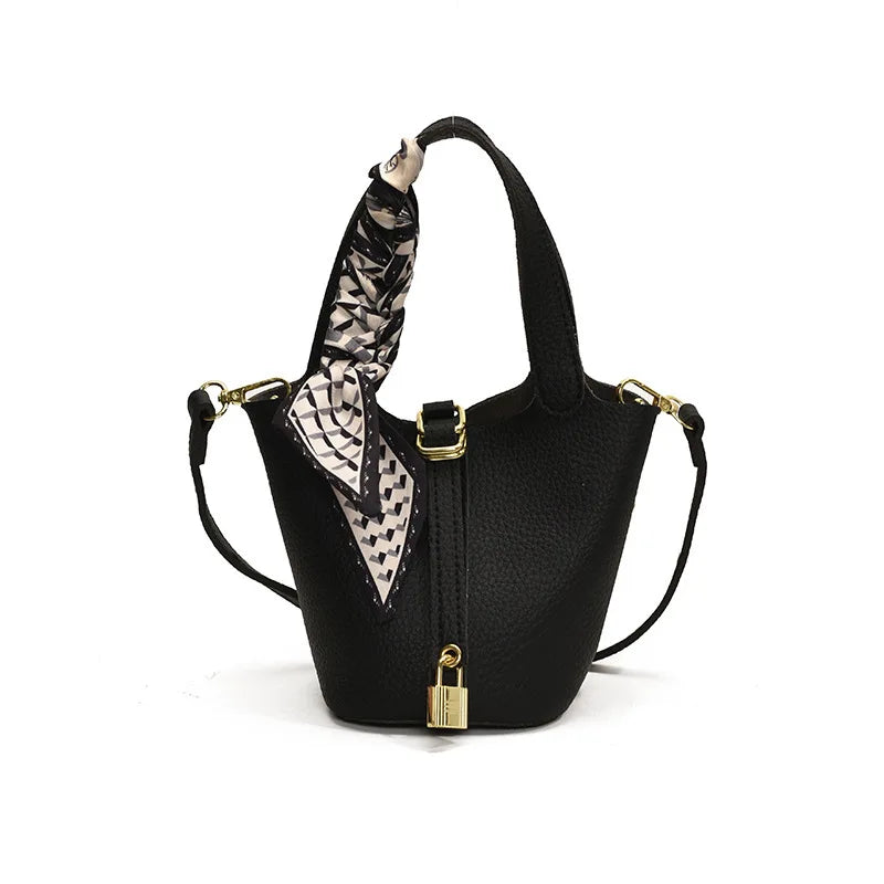 Sac Seau Texturé Litchi — Sac À Main Femme Élégant Style Minimaliste 2026