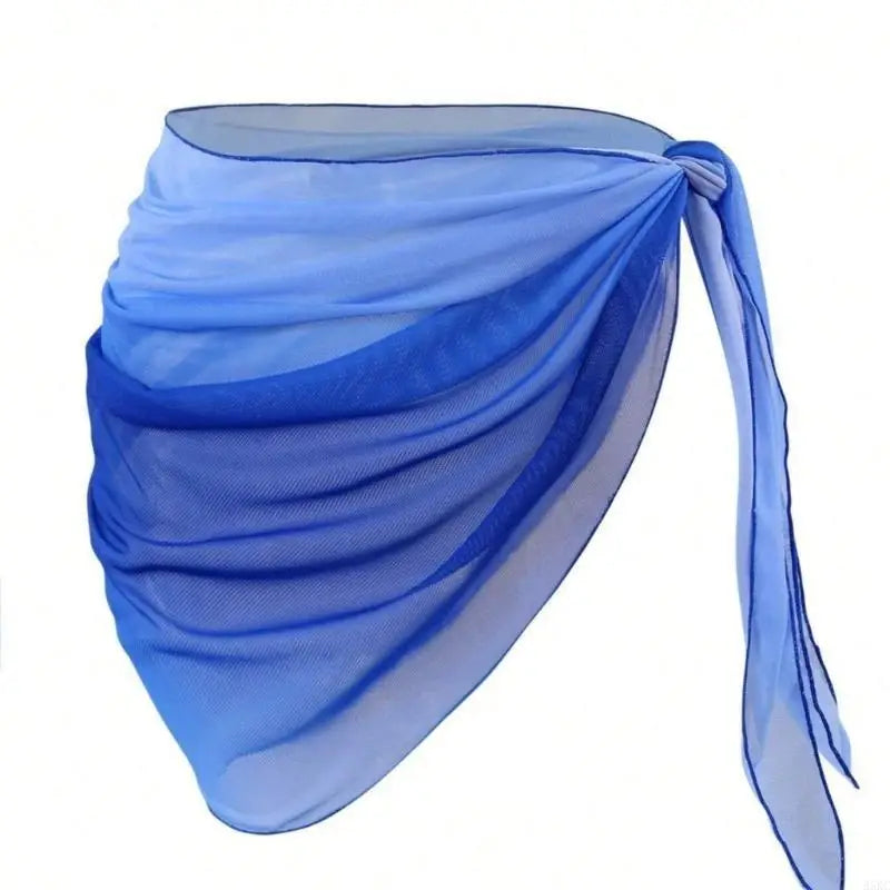 Paréo Court Jupe de Plage Wrap Femme — Cover-Up Maillot de Bain, 6 Coloris
