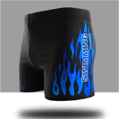 Boxer de Bain Homme — Motif Flamme