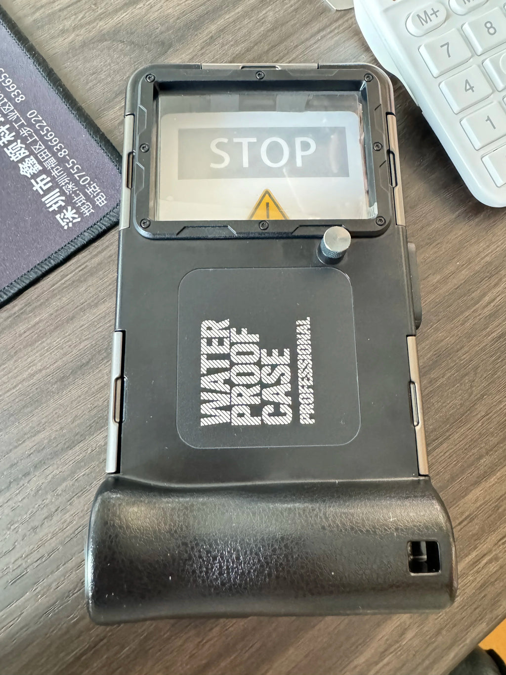 Coque Étanche Shellbox IP68 — 15m/50ft, Anti-Choc, Avec Lanière, Universelle 6,9"