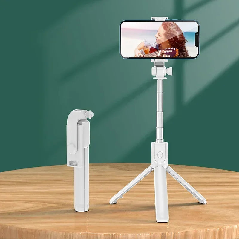 Perche à Selfie Télescopique Trépied Bluetooth 700mm — Télécommande Sans Fil