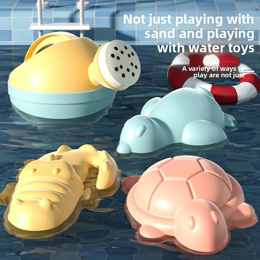 Set de Jouets de Plage Colorés pour Enfants — Seau, Moules & Accessoires Sable