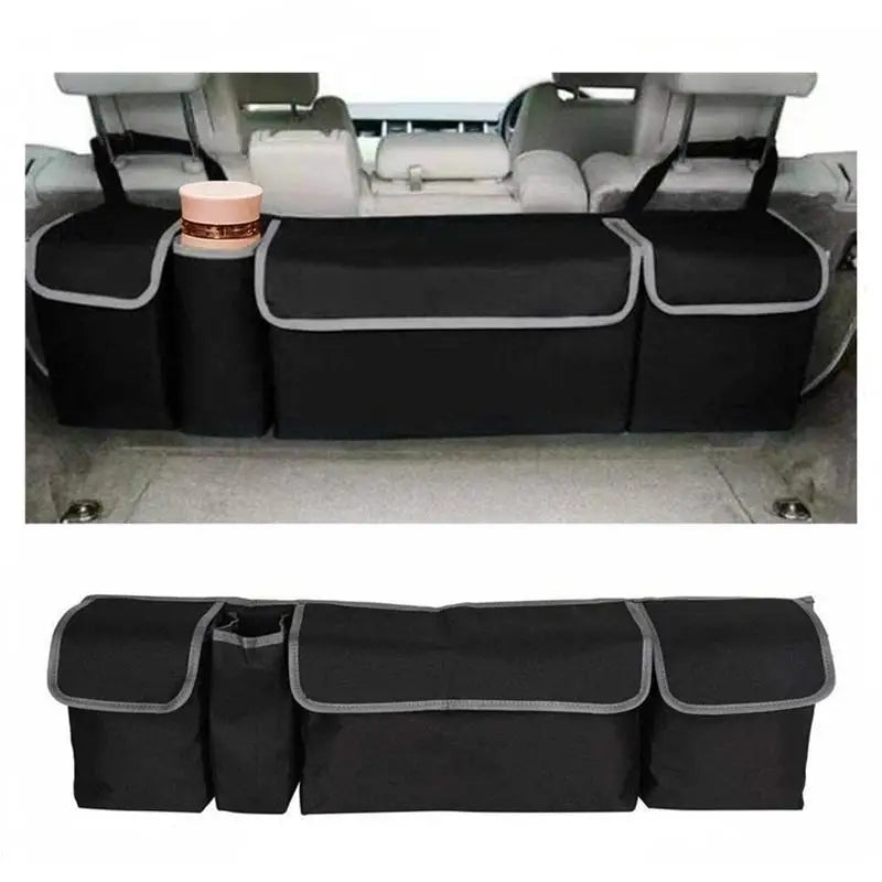 Organiseur Siège Arrière Voiture – Poche Rangement Suspendue en Tissu Oxford