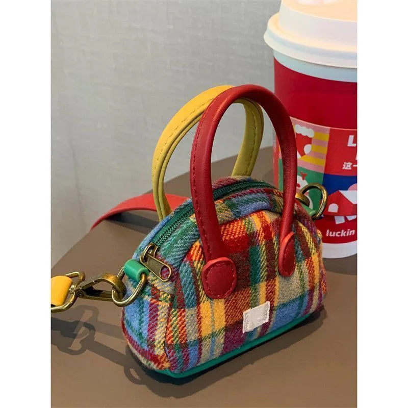 Petit Sac de Rangement Crossbody — Mini Pochette Pièces & Écouteurs Femme