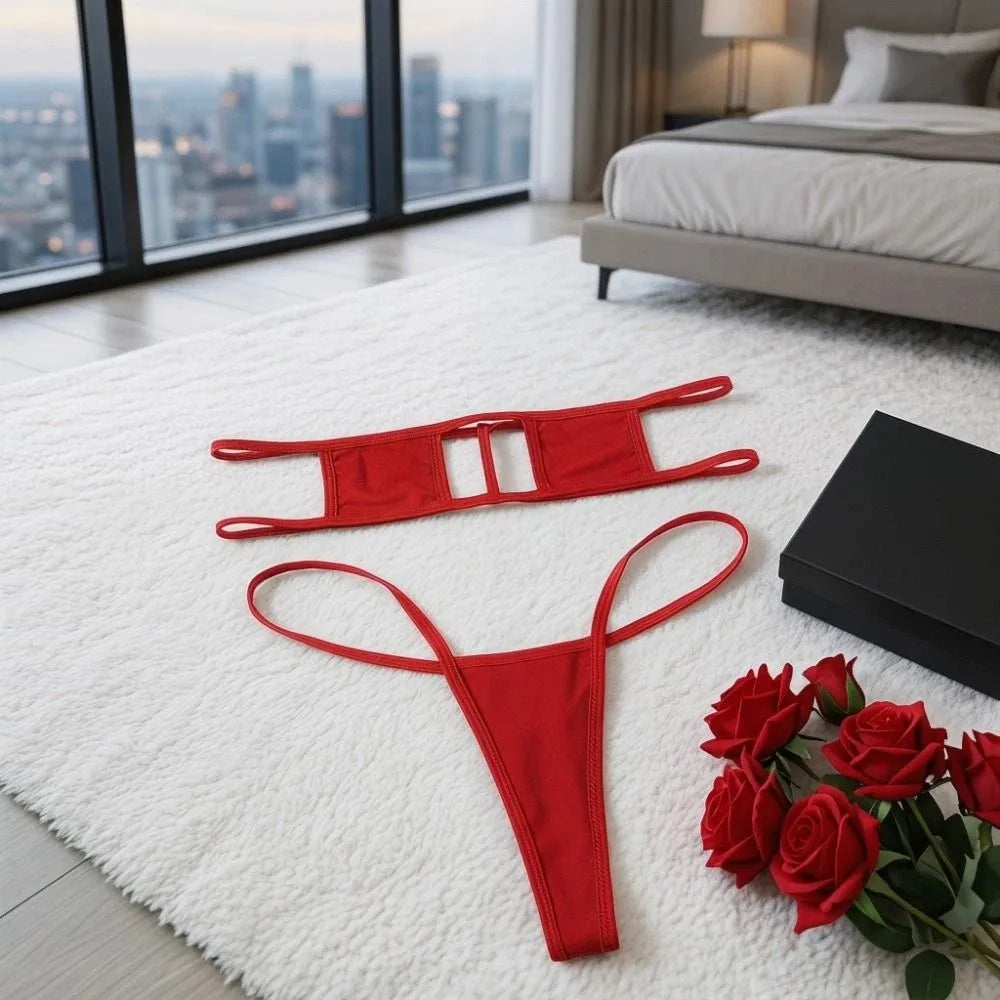 Bikini Cosplay Imprimé Léopard — Lingerie 2 Pièces Femme