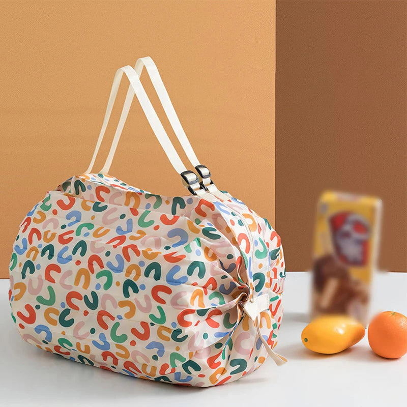 Sac Shopping Pliable Imperméable — Tote Bag Grande Capacité Plage & Courses