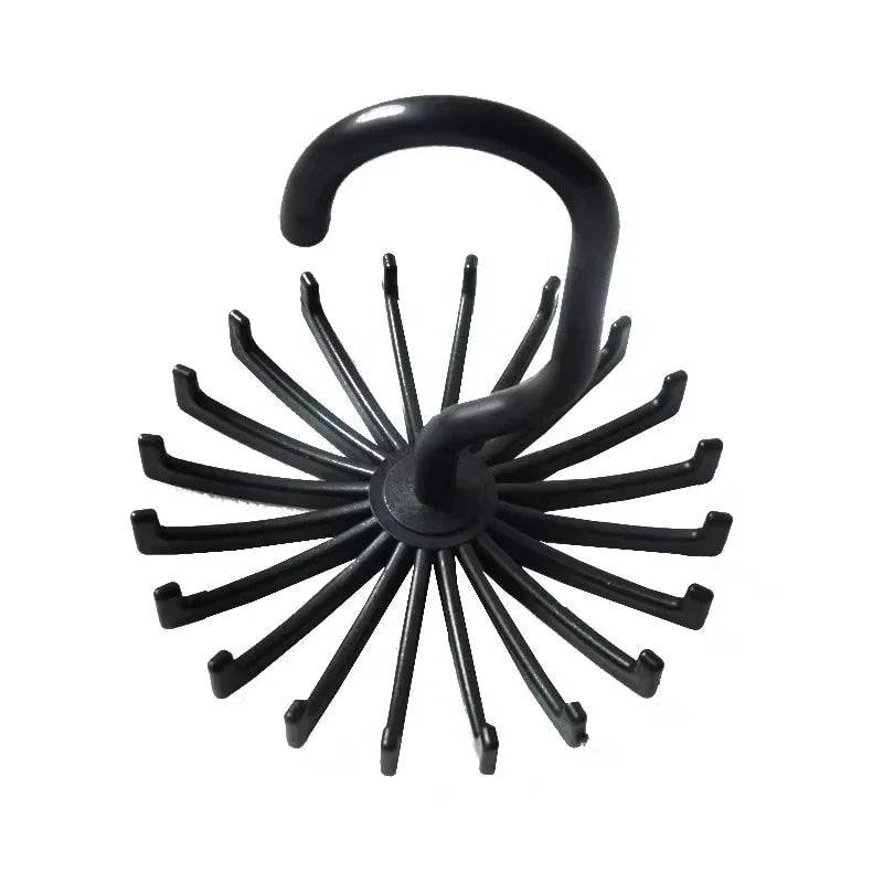 Porte-Cravates Rotatif 360° – Organiseur Cravates, Foulards & Ceintures
