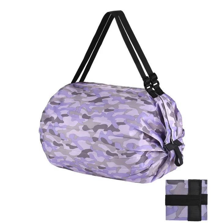 Sac Shopping Pliable Grande Capacité — Tote Bag Nylon Multifonction Plage & Voyage