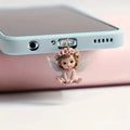 Bouchon Anti-Poussière Décoratif Ange & Papillon – Cache-Port iPhone & USB-C