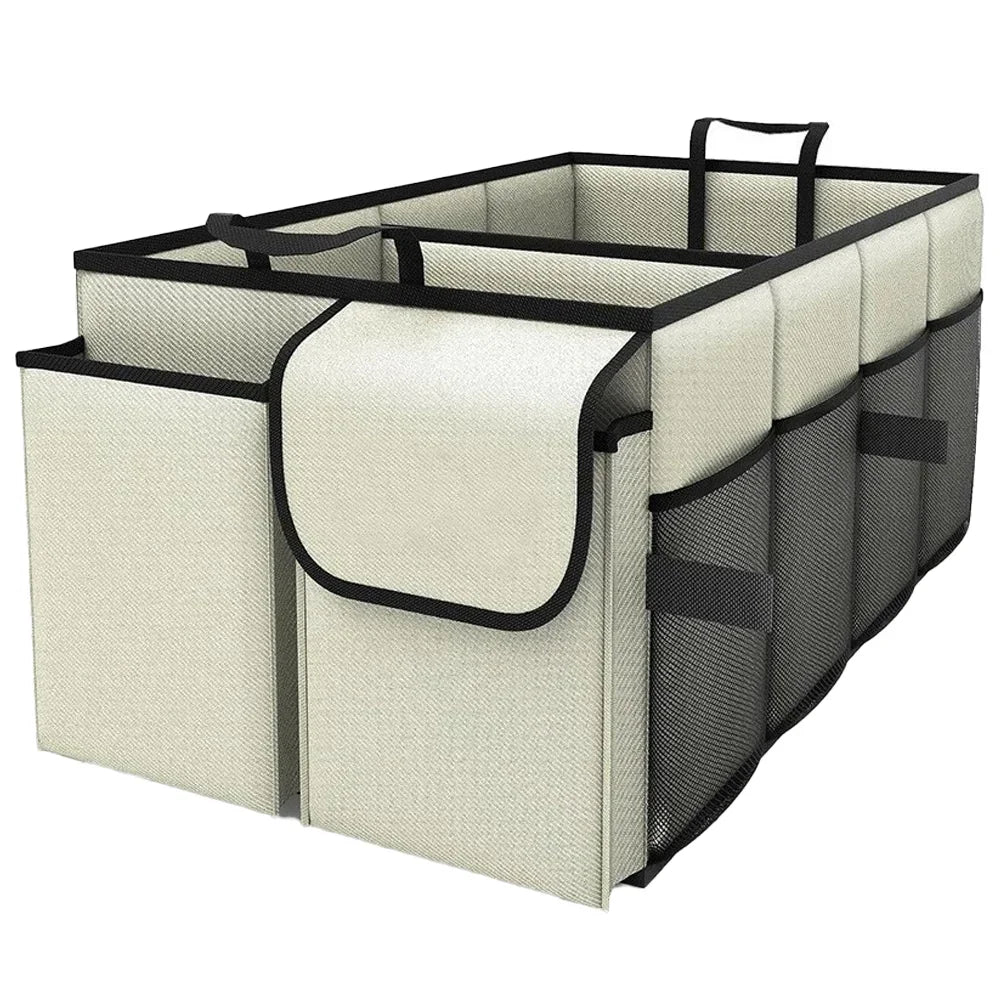 Boîte de Rangement Pliable pour Coffre de Voiture — Grande Capacité