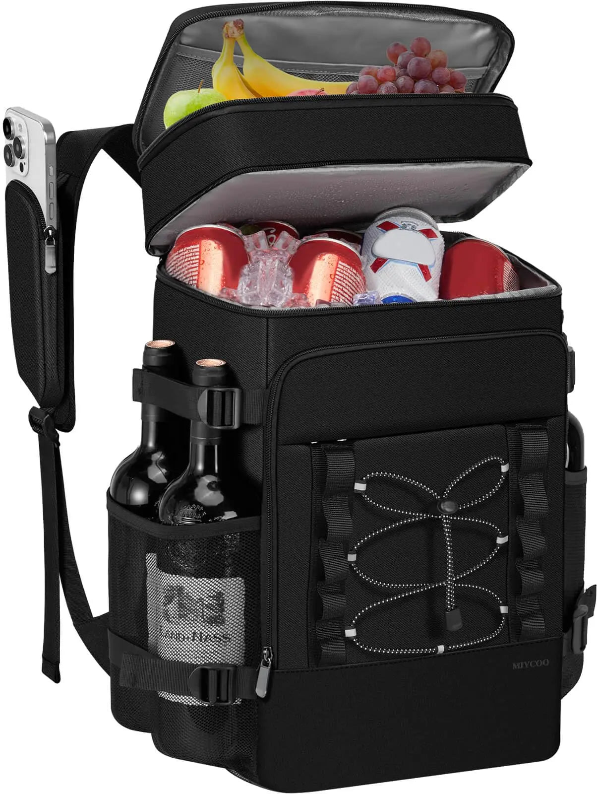 Sac à Dos Isotherme Multicompartiments — Plage, Voyage, Pique-Nique & Camping