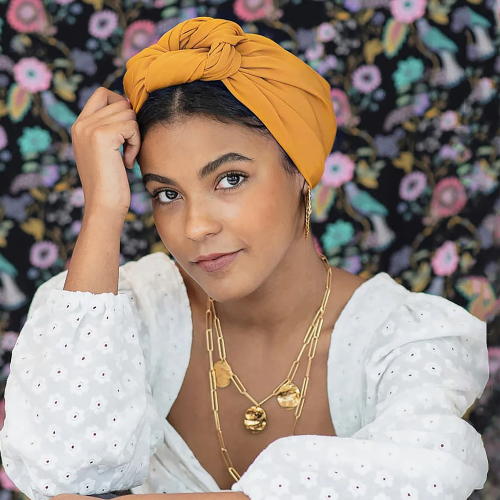 Turban Vintage Style Français — Bandana Headband Femme