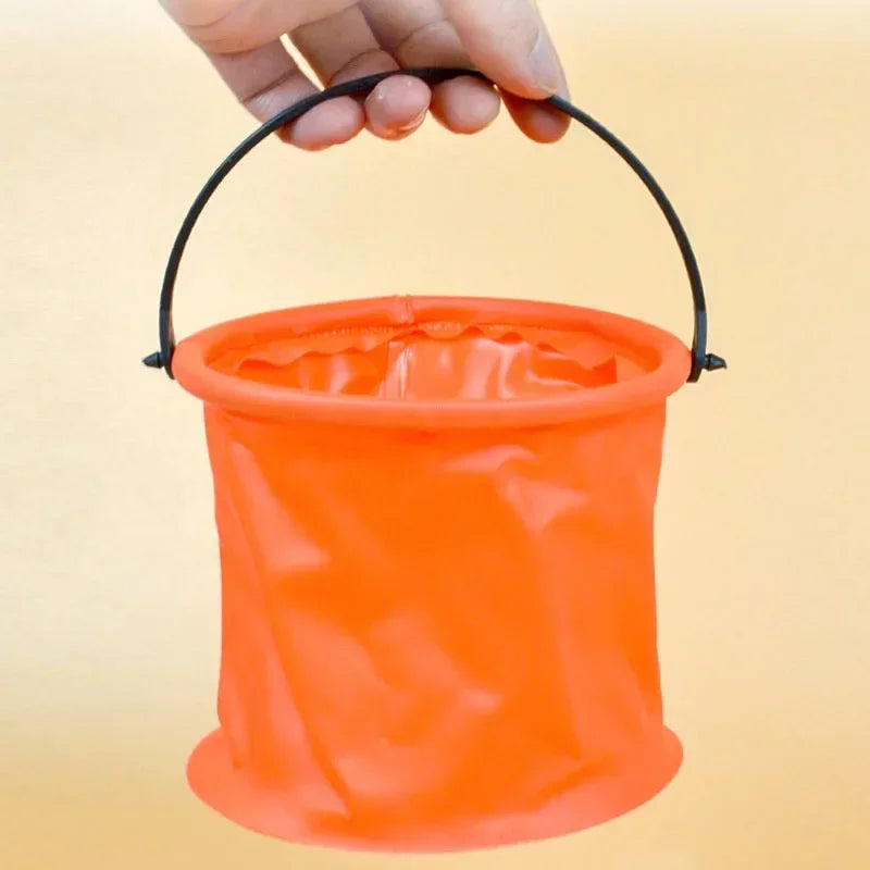 Seau de Plage Pliable pour Enfants — Jouet de Sable, Piscine & Jardin