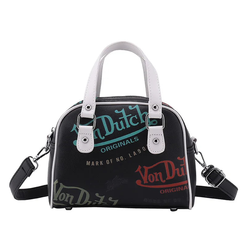 Sac Bandoulière Grande Capacité Rétro Designer — Sac À Main Femme Polyvalent