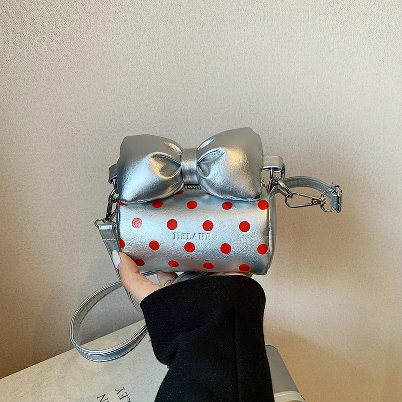 Sac À Main Nœud Papillon — Sac Épaule Grande Capacité Femme Tendance