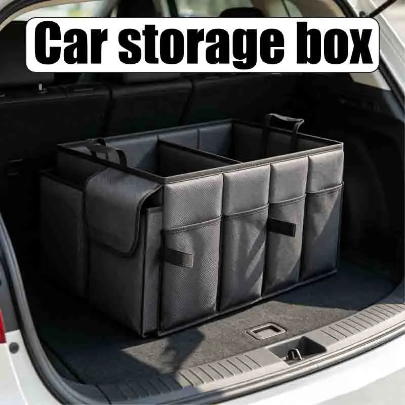 Boîte de Rangement Pliable pour Coffre de Voiture — Grande Capacité