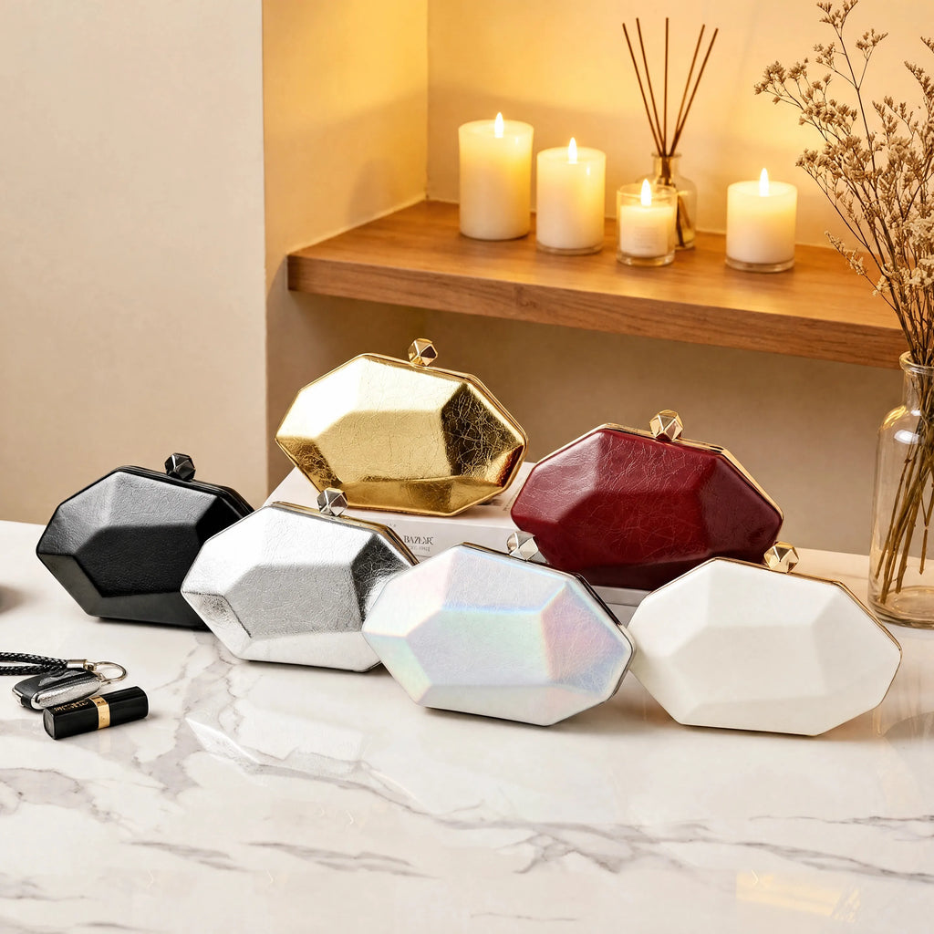 Pochette Hobo Forme Irrégulière — Mini Sac À Main Luxe Été 2026 Femme