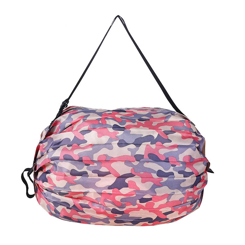 Sac Shopping Pliable Grande Capacité — Tote Bag Nylon Multifonction Plage & Voyage
