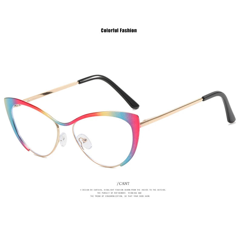 Lunettes de Lecture Œil de Chat — Monture Alliage, Anti-Reflets, Photochromiques, 12 Coloris, +0 à +6