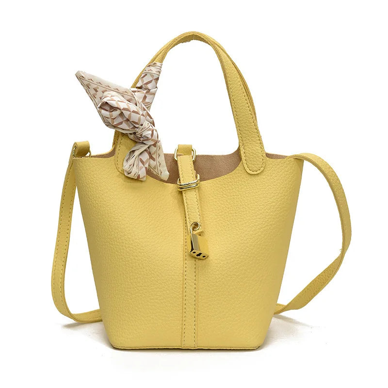 Sac Seau Texturé Litchi — Sac À Main Femme Élégant Style Minimaliste 2026